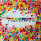 4MM Bicone Translucent Mix Acrylic Bead