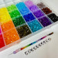 4MM Transparent Bicone Bead Set (5760 beads/box)