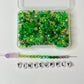 4MM Bicone Transparent Mix Themed Acrylic Bead Sets (500 beads/box)
