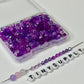 4MM Bicone Transparent Mix Themed Acrylic Bead Sets (500 beads/box)