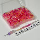4MM Bicone Transparent Mix Themed Acrylic Bead Sets (500 beads/box)