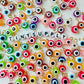 14.5MM x 8MM Mixed Color Evil Eye Connector Link Charm