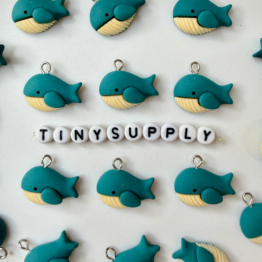 23MM Blue Whale Charm