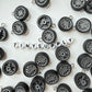 16MM Mini Rubber Tire Charm with Eye Pin