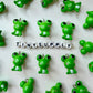 Froggy Frog Green Charm (21mm x 15mm)