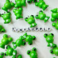 Froggy Frog Green Charm (21mm x 15mm)