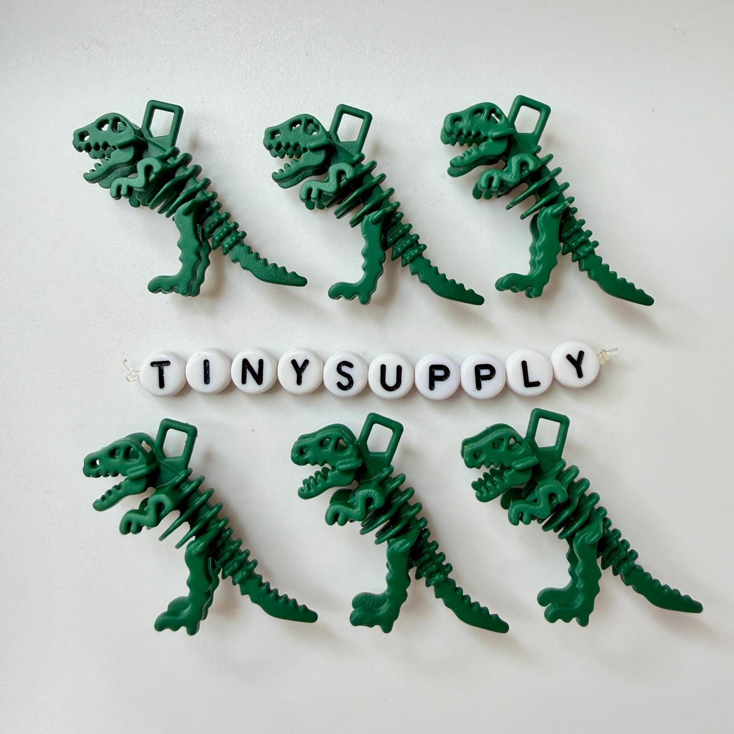 37MM X 27MM Matte Enamel Alloy T-Rex Animal Themed Charms