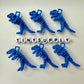 37MM X 27MM Matte Enamel Alloy T-Rex Animal Themed Charms