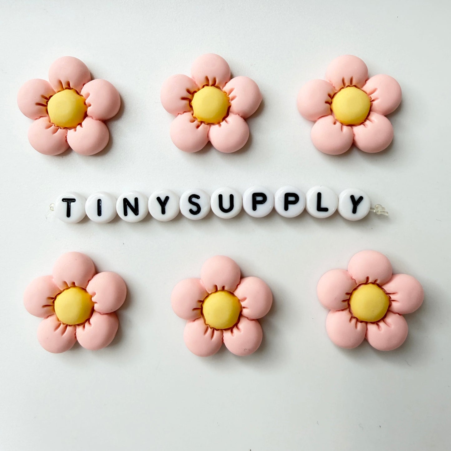 2CM Kawaii Colorful Daisy Flower Flatback Cabochons