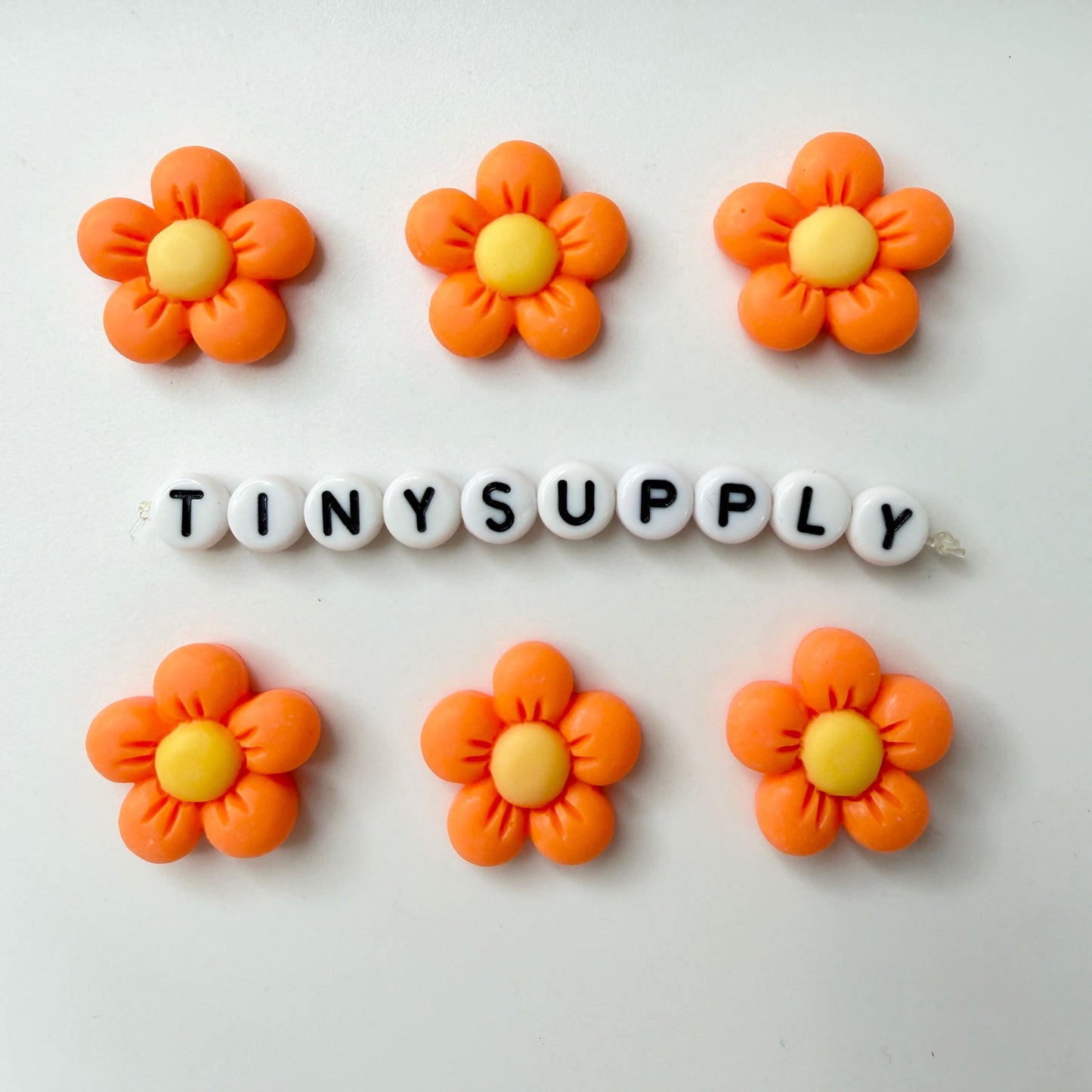 2CM Kawaii Colorful Daisy Flower Flatback Cabochons
