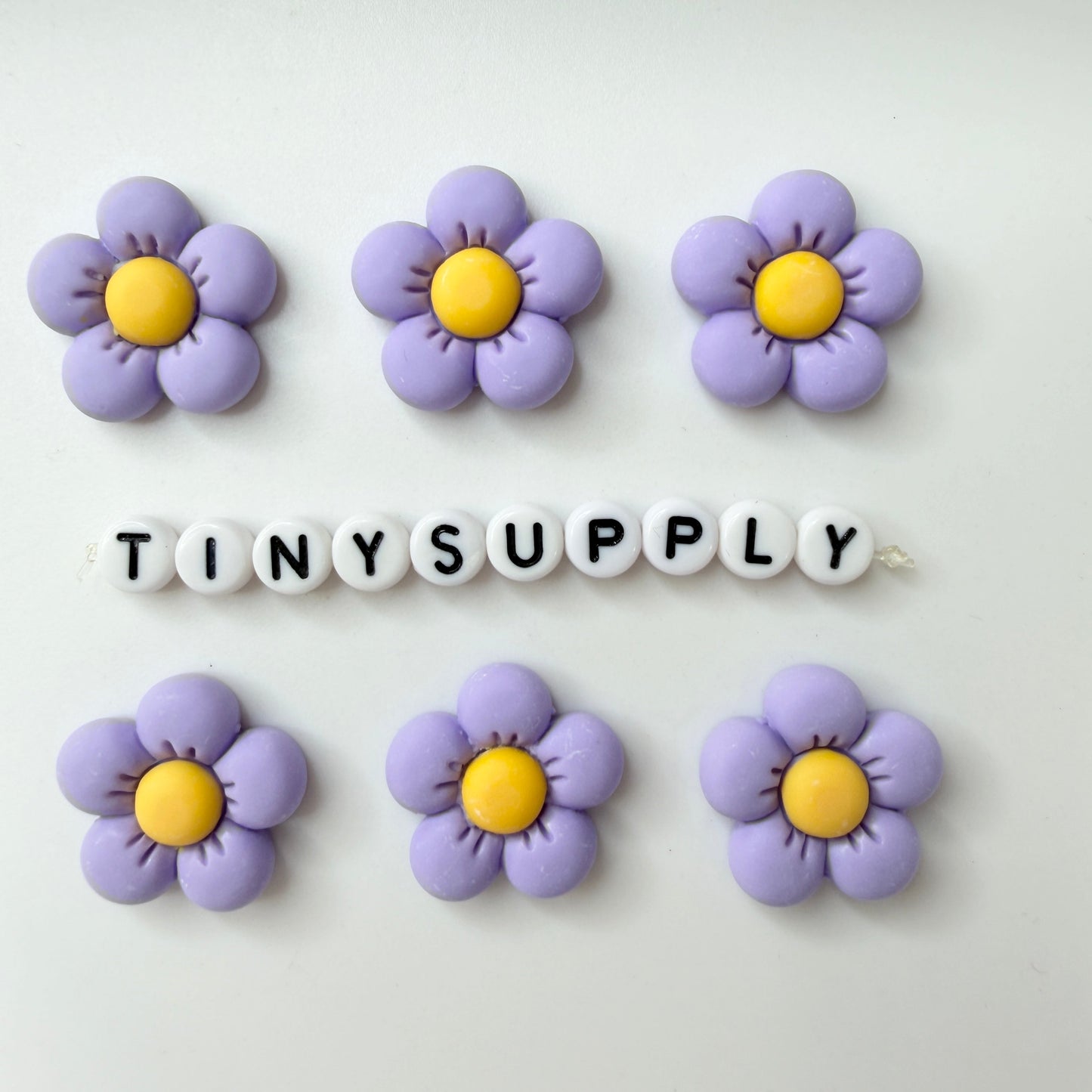 2CM Kawaii Colorful Daisy Flower Flatback Cabochons