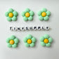 2CM Kawaii Colorful Daisy Flower Flatback Cabochons
