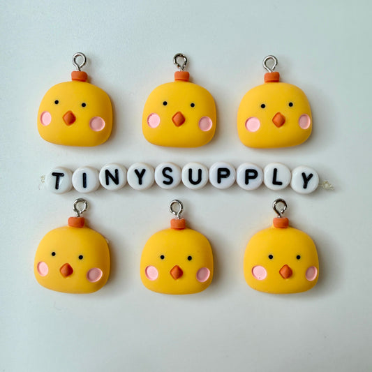 15MM x 20MM Resin Chicken and Bear Charm