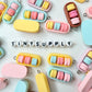 27MM x13MM Macaron Snack Box, Food Themed Resin Charms