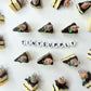 Chocolate Bear and Strawberry Bear Cake Charm (19mm x 24mm)