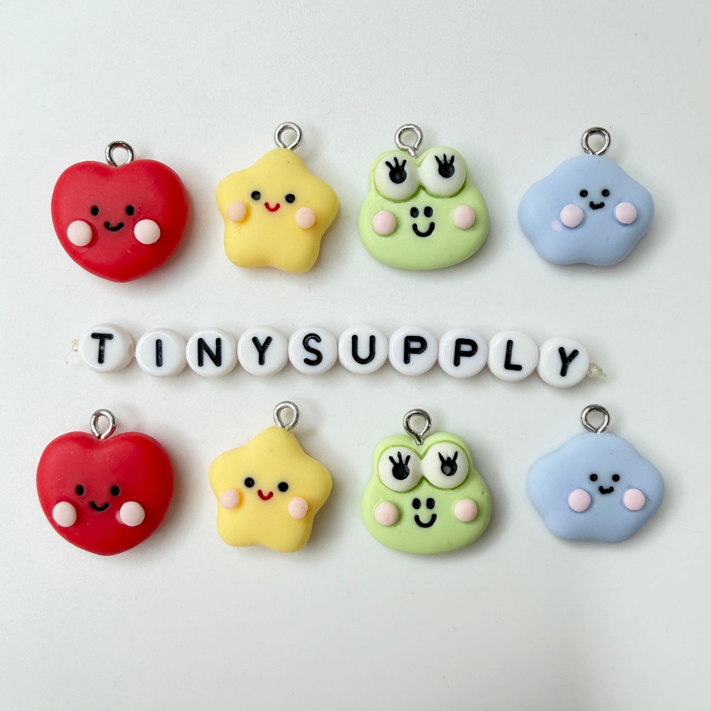Frog Animal, Heart, Cloud, Star Resin Charms (15MM-20MM)