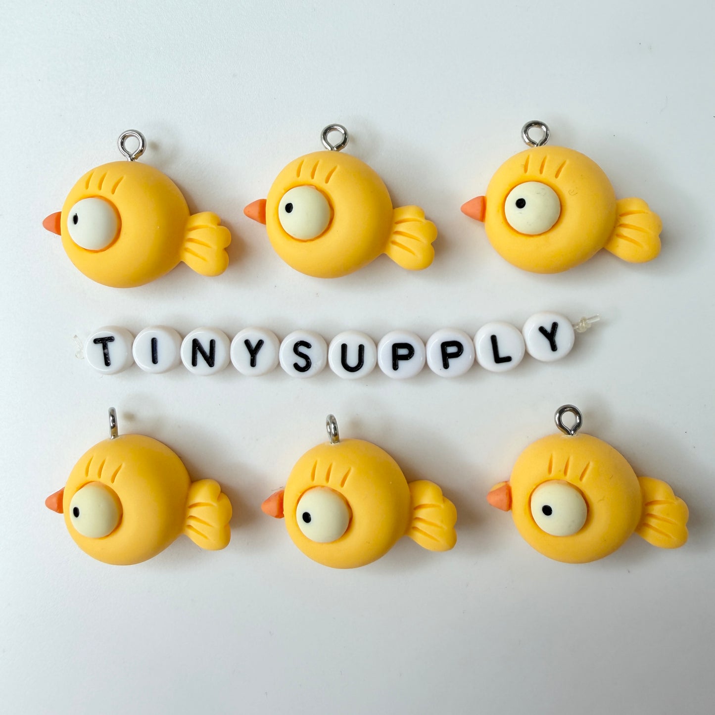 Panda, Pig, Bird, Bear, Animal Themed Charms