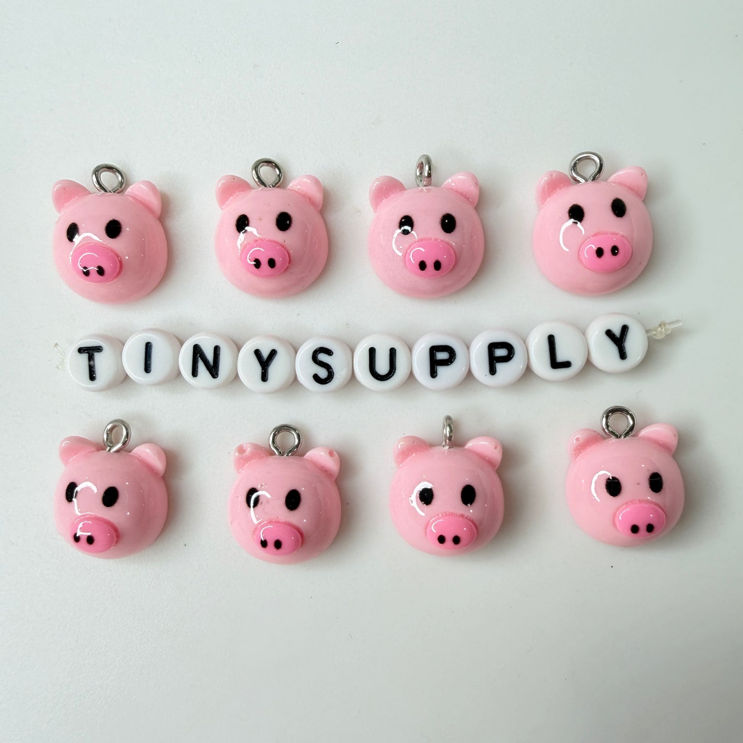 Panda, Pig, Bird, Bear, Animal Themed Charms
