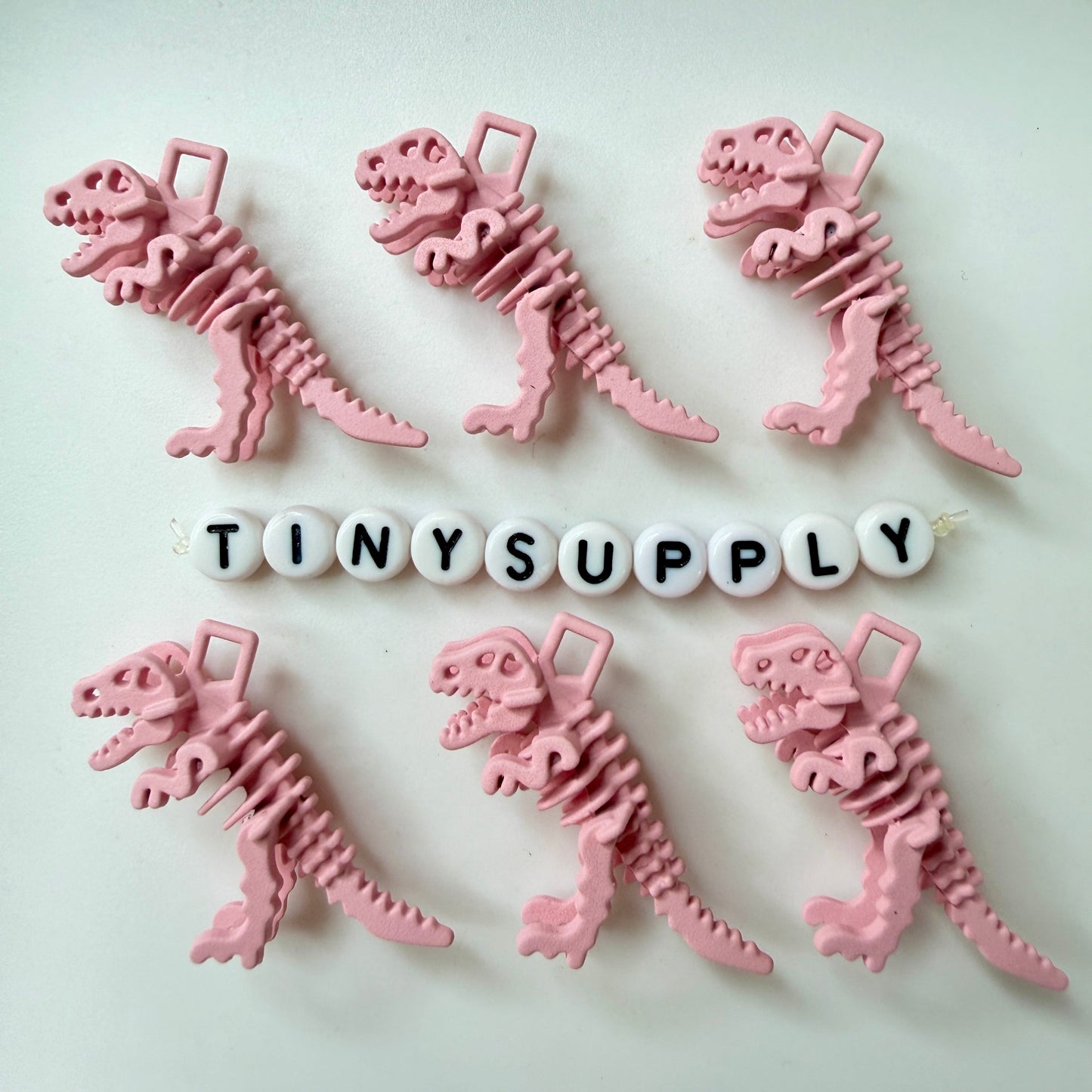 37MM X 27MM Matte Enamel Alloy T-Rex Animal Themed Charms