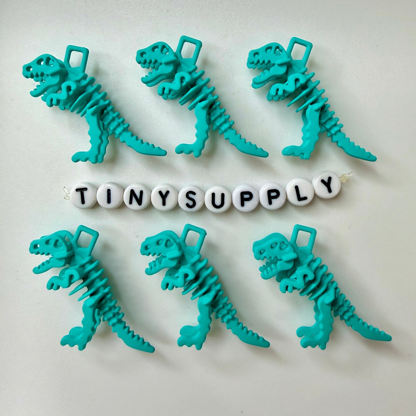 37MM X 27MM Matte Enamel Alloy T-Rex Animal Themed Charms