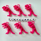 37MM X 27MM Matte Enamel Alloy T-Rex Animal Themed Charms