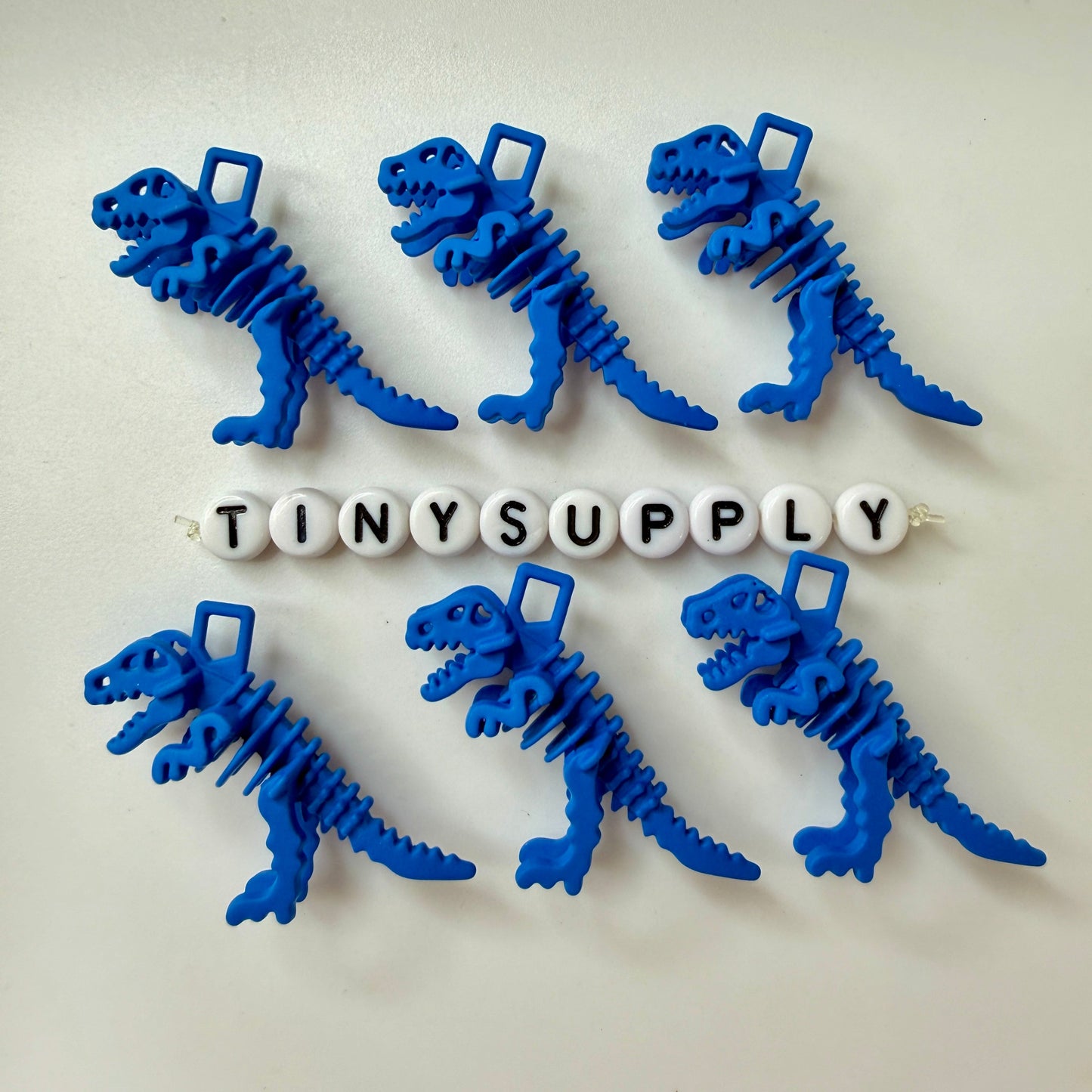 37MM X 27MM Matte Enamel Alloy T-Rex Animal Themed Charms