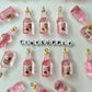 Wide Korean Alcohol Soju Beer Bottle Charm (10mm x 34mm)