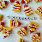 Strawberry Dessert Cake Charms (26mm x 22mm)