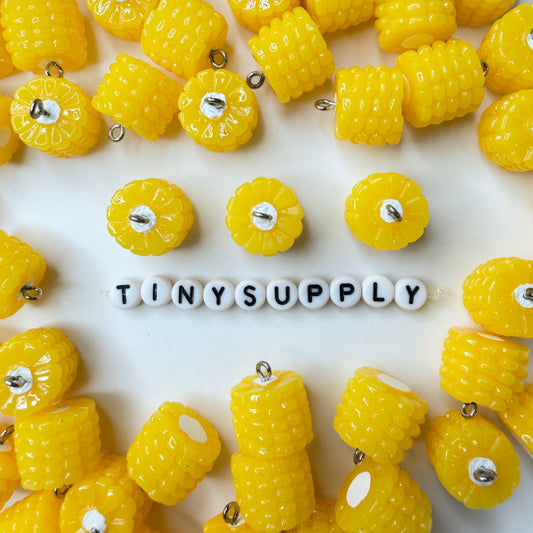 18MM x 16MM Corn Cob Piece Charm