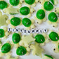Cute Green Sea Turtle Charms (28mm x 10mm)