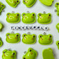 2.5cm x 2.3cm Puff Frog, Animal Themed Charms