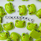 2.5cm x 2.3cm Puff Frog, Animal Themed Charms