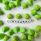 1.7cm x 1.5cm Green Cabbage, Food Themed Charms