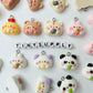 Chibi Animals (Hamster, Bunny, Panda, Chicken, Cat, Bear) Resin Themed Charms