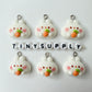 Chibi Animals (Hamster, Bunny, Panda, Chicken, Cat, Bear) Resin Themed Charms