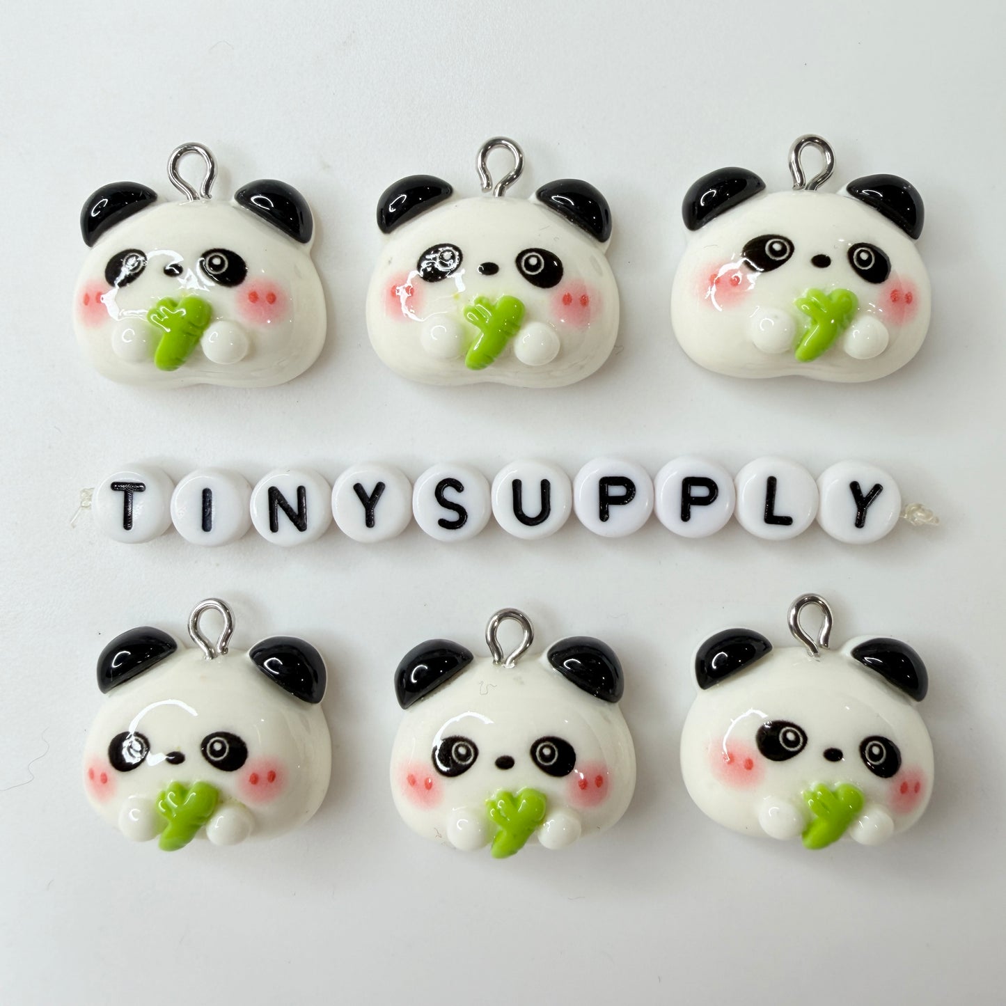 Chibi Animals (Hamster, Bunny, Panda, Chicken, Cat, Bear) Resin Themed Charms