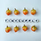 Resin Pink Red Blue Orange Hot Pink Strawberry Flower Charm (15mm x 10mm x 10mm)