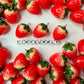Resin Strawberry Charm (SM-23mm x 15mm, LG-28mm x 20mm)