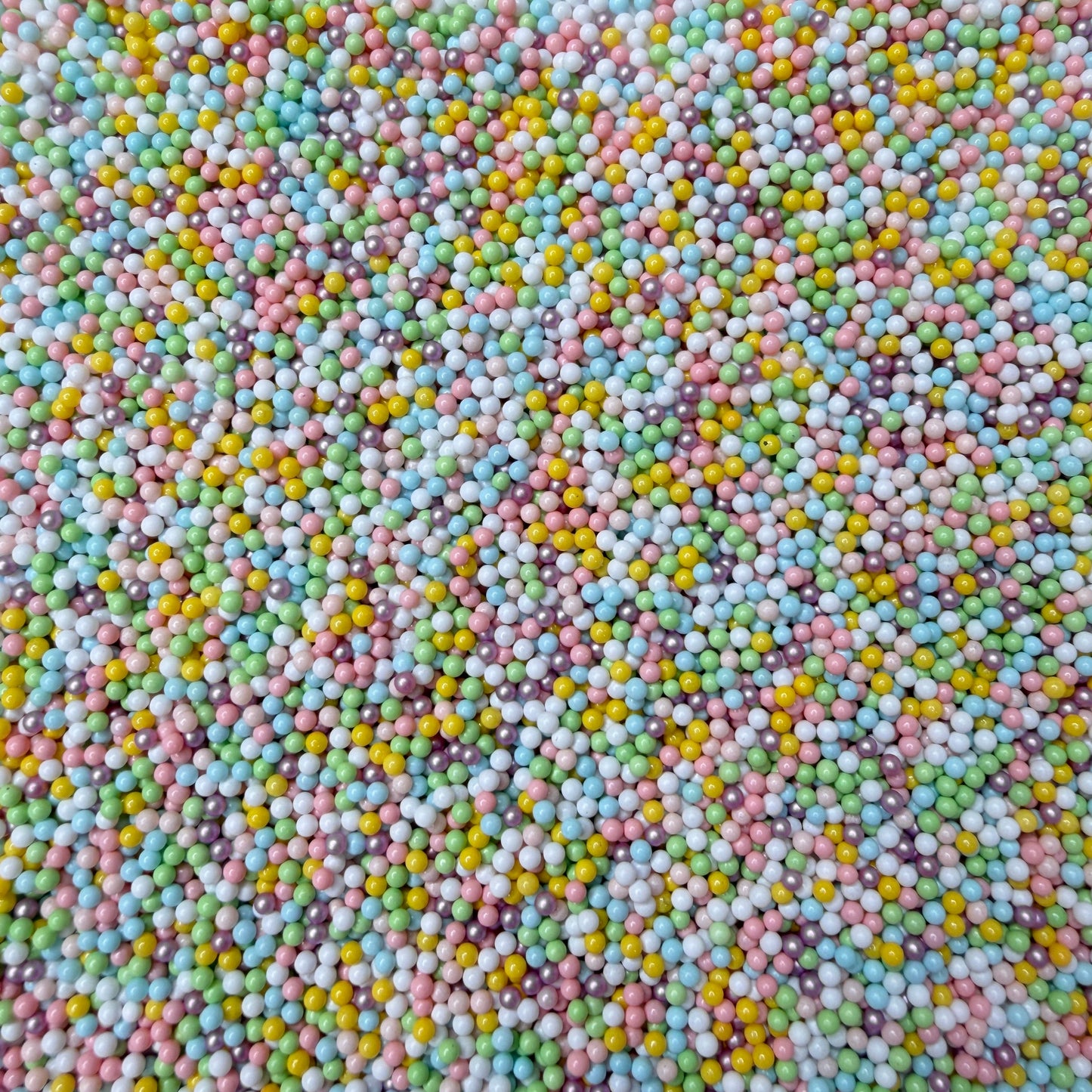 2MM Pastel Party Pearl Mix (NOT EDIBLE) D53-12