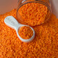 5mm Orange Star V2 Polymer Clay Sprinkle Pieces (NOT EDIBLE) D55-02