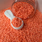 5mm Light Orange Star V2 Polymer Clay Sprinkle Pieces (NOT EDIBLE) D55-03