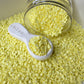 5mm Light Yellow Star V2 Polymer Clay Sprinkle Pieces (NOT EDIBLE) D55-04