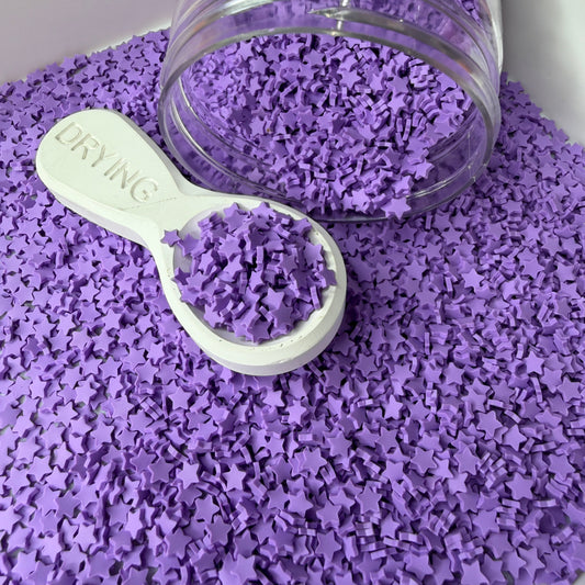 5mm Purple V2 Polymer Clay Sprinkle Pieces (NOT EDIBLE) D55-12