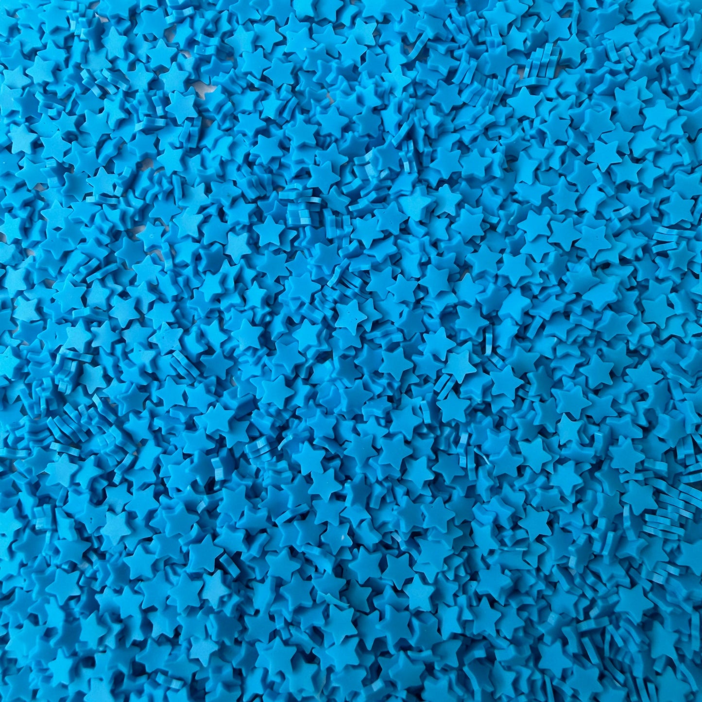 5mm Blue Star V2 Polymer Clay Sprinkle Pieces (NOT EDIBLE) D55-09