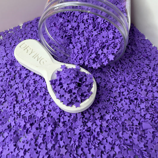 5mm Dark Purple V2 Polymer Clay Sprinkle Pieces (NOT EDIBLE) D55-13