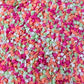 5mm Retro Star Polymer Clay Sprinkle Mix (NOT EDIBLE) D55-20