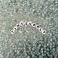 4MM 6/0 Imitation Cat Eye Seed Bead-Dark Gray (02A-09)