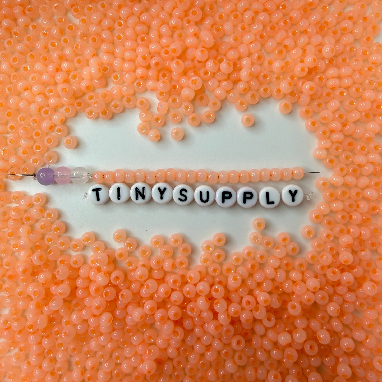 4MM 6/0 Imitation Cat Eye Seed Bead-Peachpuff (02A-04)