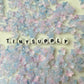 8.5MM Transparent Purple Mix Colored Glass Star Beads A01
