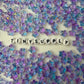 8MM Purple Galaxy, Gold Speckled Colored Glass Star Beads F04